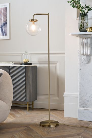 Brass Jackson Floor Lamp