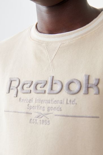 Reebok white sweater discount