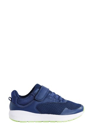F&F Younger Boys Navy Runner Trainers