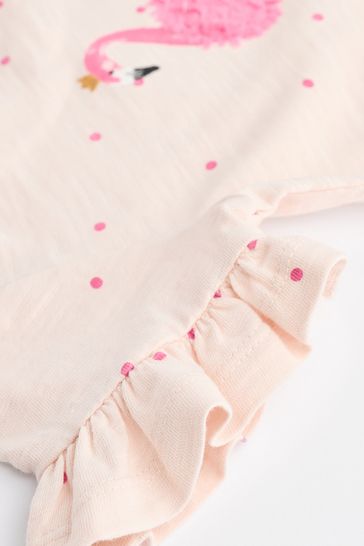 Buy Pink Flamingo Baby Top and Shorts 2 Piece Set from Next Poland