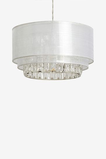Clear Ella Easy Fit Lamp Shade