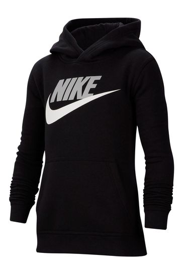 Nike black overhead hoodie clearance