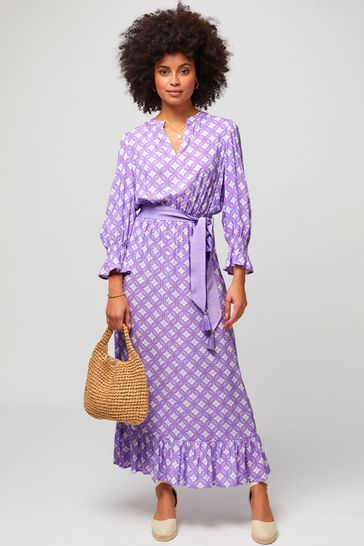 Aspiga Purple Maeve EcoVero™ Dress