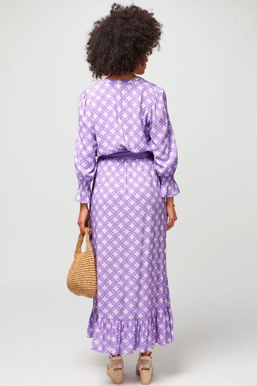 Maeve outlet purple dress