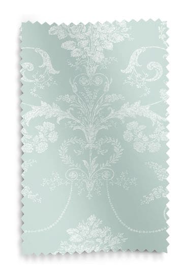 Laura Ashley Duck Egg Blue Josette Made to Measure Curtains