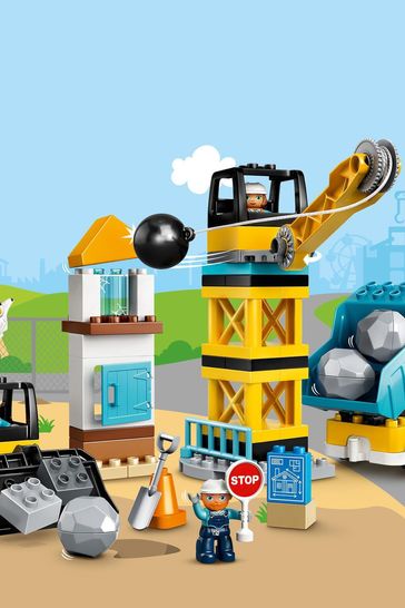 duplo wrecking ball construction set