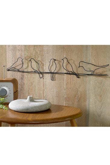 Buy Art For The Home Birds On A Wire Wall Art From The Next Uk Online Shop