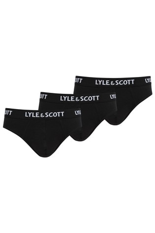 Lyle & Scott Black Core Briefs 3 Pack