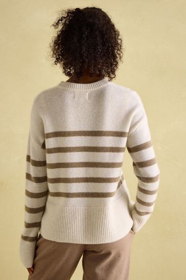 Buy Joules Ivy Tan Brown 100 Cashmere Jumper from Next Bahrain