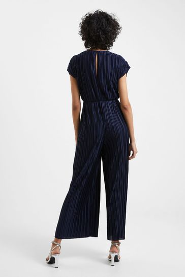 French connection blue jumpsuit new arrivals