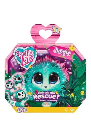 Little Live Scruff-a-Luvs : Jungle Plush Mystery Rescue Pet Soft Toy