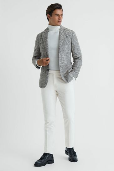 Slim fit moleskin trousers 2025