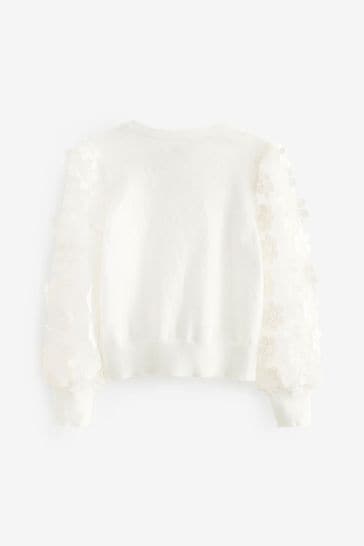 Buy Baker by Ted Baker 3D Flower Cardigan from Next Luxembourg