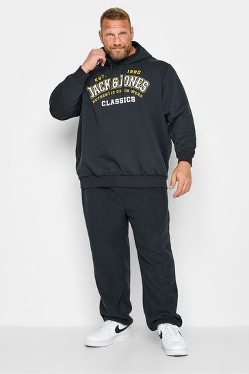 Buy BadRhino Big Tall Blue Fleece Joggers from Next Luxembourg