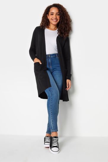 Next black longline cardigan online