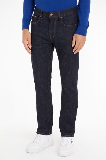Hilfiger Blue Core Straight Denton Denim Jeans USA
