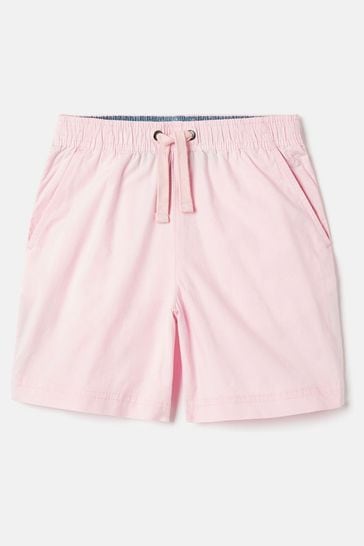 Joules Quayside Pink Elastic Waist Chino Shorts