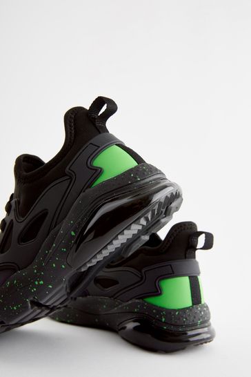 Nike elastic hotsell lace trainers