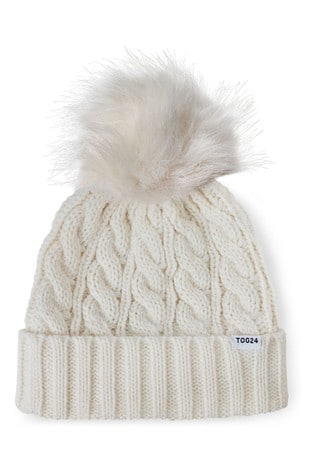 Tog 24 White Leedon Knit Hat