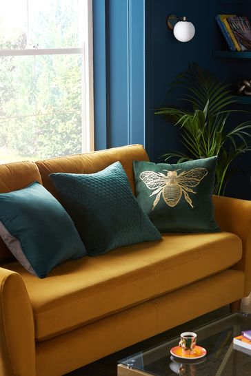 Next shop teal cushion
