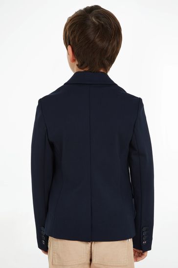 Buy Tommy Hilfiger Kids Blue Knitted Blazer from Next USA
