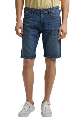 Esprit Blue Denim Straight Fit Shorts
