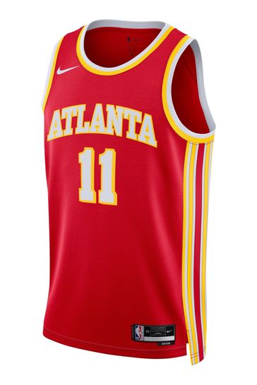 Buy Nike Red Atlanta Hawks Icon Edition Swingman Jersey Trae