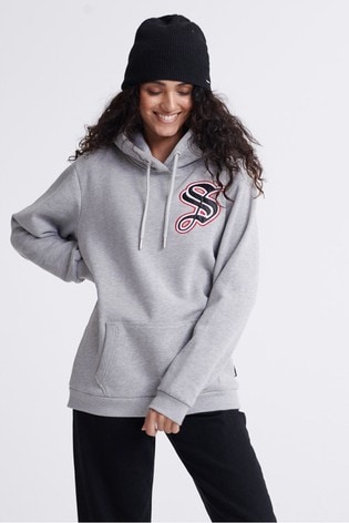 Buy Superdry Urban Varsity Oversized Hoodie from Next Qatar