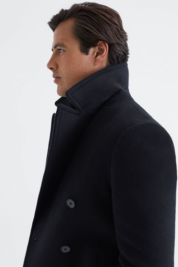 Reiss peacoat store