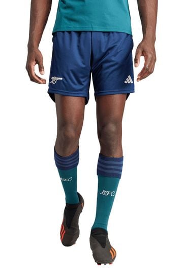 adidas Blue Arsenal Third Shorts 2023-24