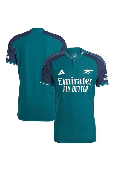 adidas Blue Arsenal Third Authentic Shirt 2023-24