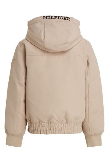Tommy Hilfiger Kids Tech Brown Jacket