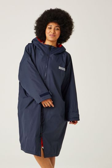 Buy Regatta Adult Blue Waterproof Fleece Lined Changing Robe from