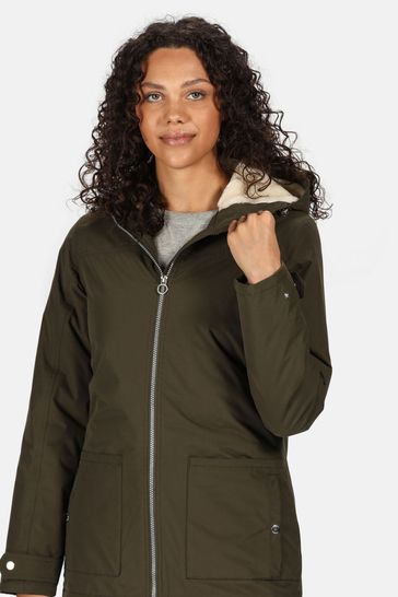 regatta green waterproof jacket