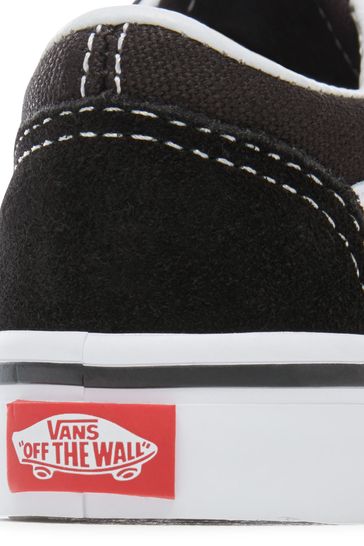 Buy Vans Old Skool V Black Shoes from Next Luxembourg