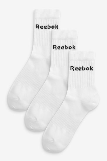 Reebok Mid Cut Crew Socks 3 Pack