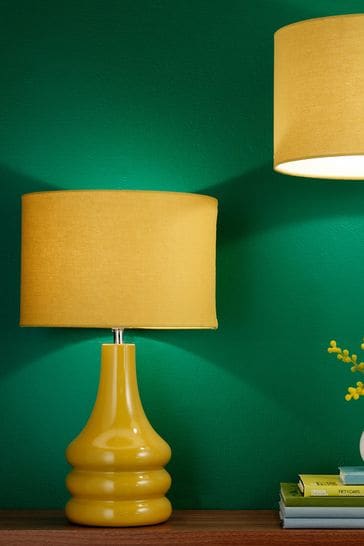 Village At Home Yellow Raj Table Lamp