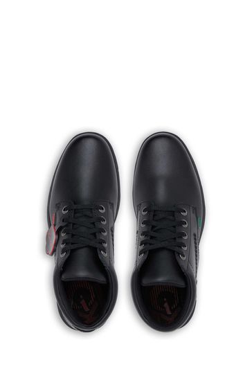 Black kickers lace up shoes hotsell