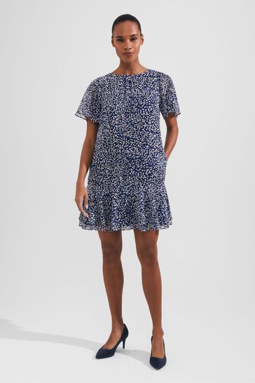 Buy Hobbs Blue Sadie Dress from Next Ireland