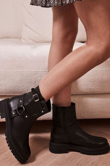 Mint velvet biker discount boots