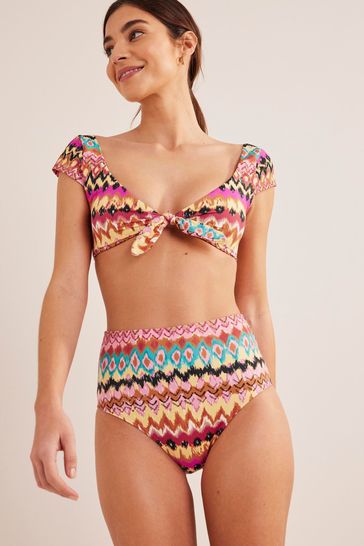 Buy Boden Pink High Waisted Bikini Bottoms from Next Indonesia