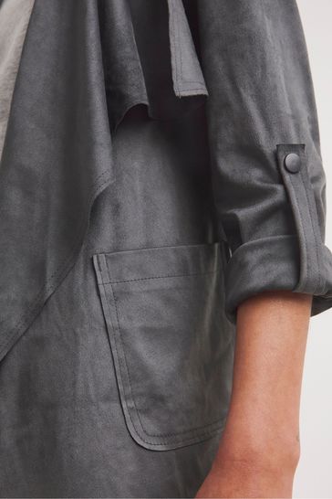 Waterfall jacket grey clearance