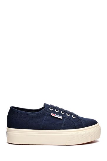 Superga Canvas 2790 Platform Trainers