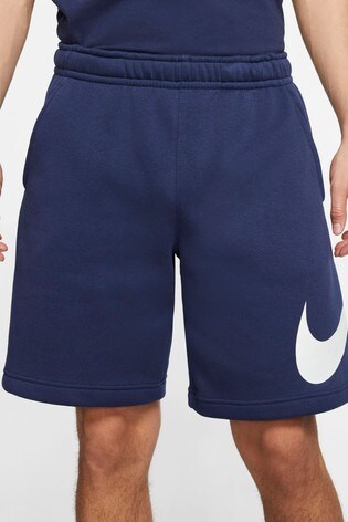 Nike Navy Blue Graphic Shorts