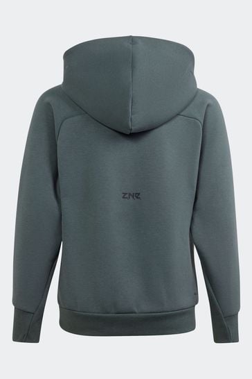 Adidas charcoal hoodie hot sale