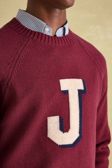 Buy Joules Burgundy J Crew Neck Jumper from Next Denmark