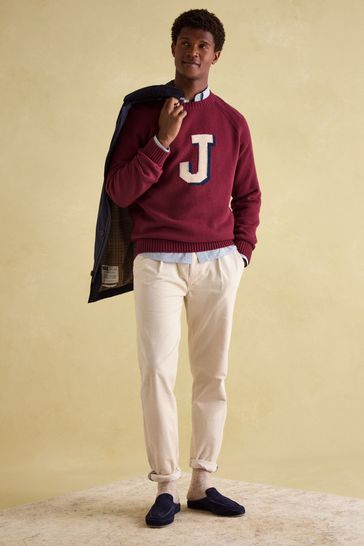 Buy Joules Burgundy J Crew Neck Jumper from Next Denmark