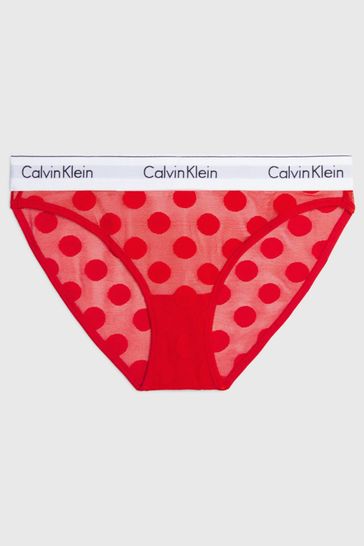Buy Calvin Klein Red Modern Cotton Bikini Briefs from Next USA