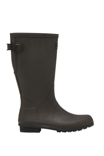 Joules Black Fieldmoore Tall Wellies With Neoprene Lining