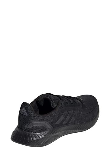 Adidas black discount lace shoes